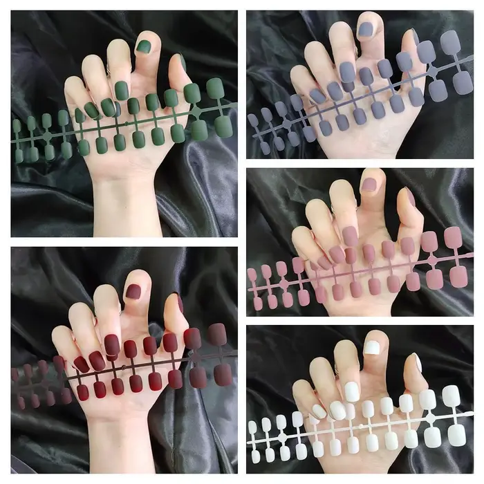 Ongles Courts et Simples pour Manucure