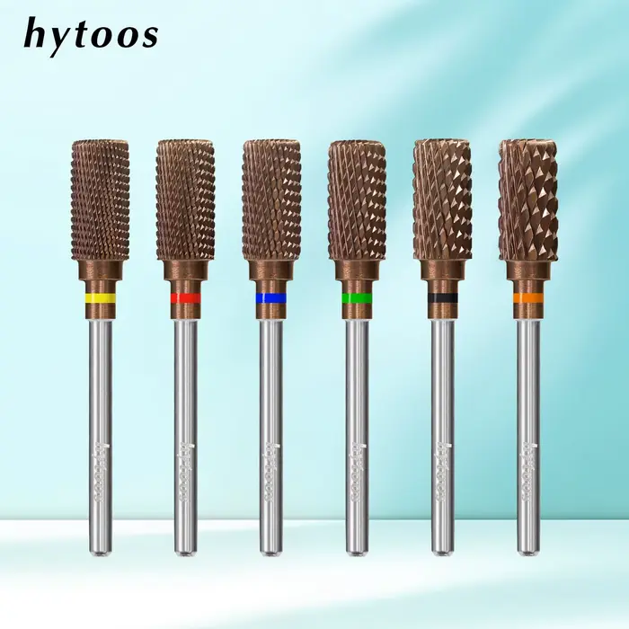 HYTOOS Embouts de ponceuse à ongles professionnels en carbure