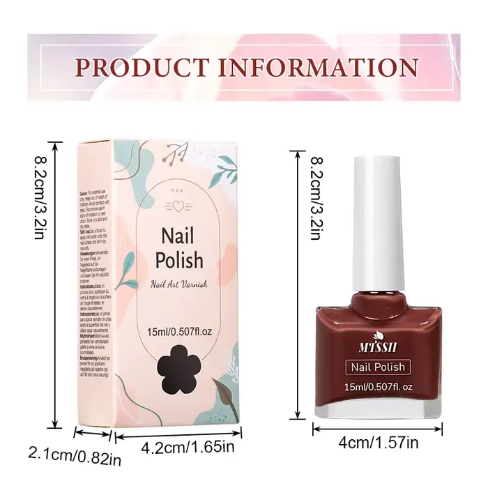 Vernis à ongles à base d'eau