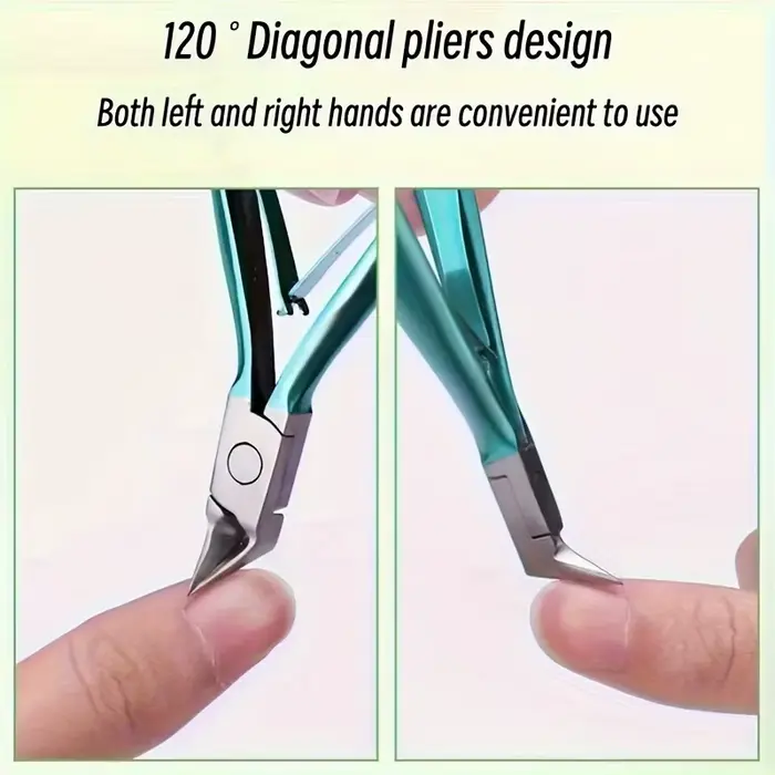 Coupe-ongles incarnés à lame droite, 1 pièce, pour ongles épais pour personnes âgées, coupe-ongles e