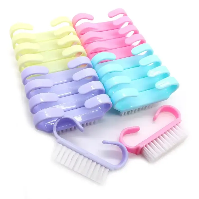 10/20/50/100 pièces poignée Grip Brosse À Ongles GIslande Livres Brosses
