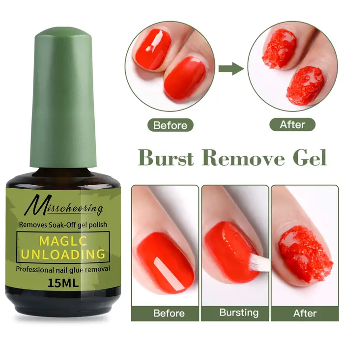 Dissolvant de vernis à ongles magique rapide