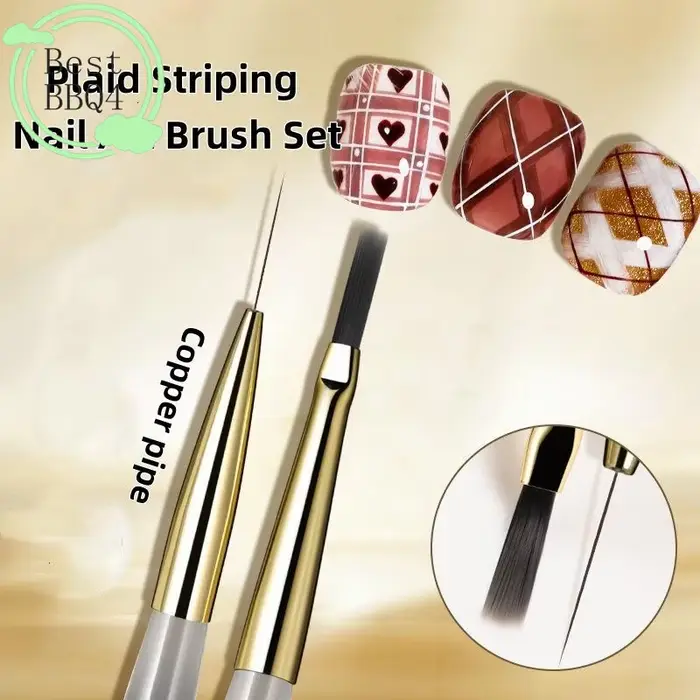 (BBQ4) 1/5/6 Pcs Pinceaux à ongles pour nail art