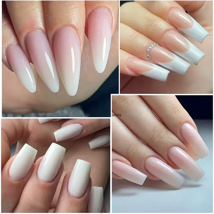 UR SUGAR 15ml boîte Extension Gel pour ongles gelée rose blanc clair Gel UV Gel dur