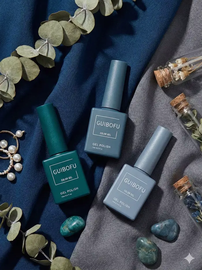 Lot de 3 vernis gel 15 ml