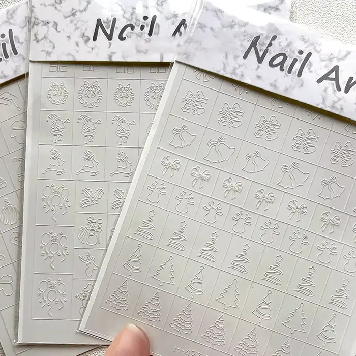 Pochoir d'aérographe pour ongles
