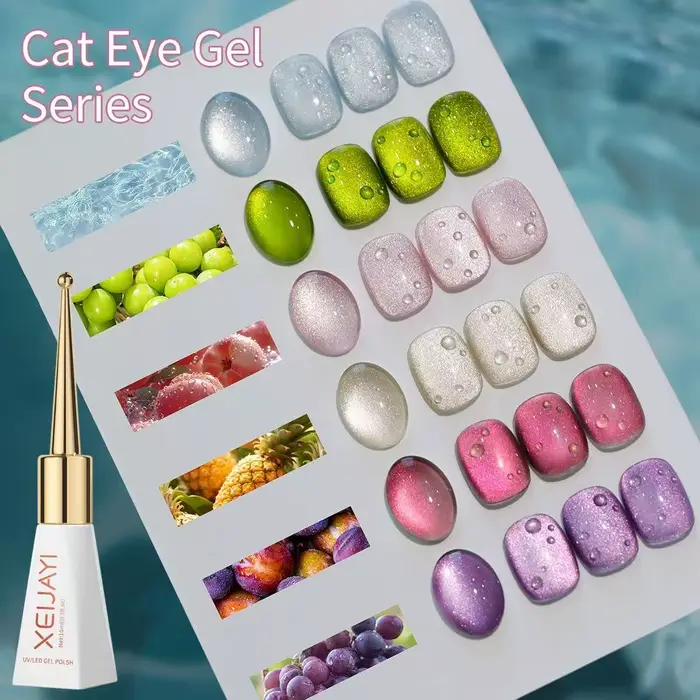 XEIJAYI10ml Moments romantiques vernis à ongles oeil de chat