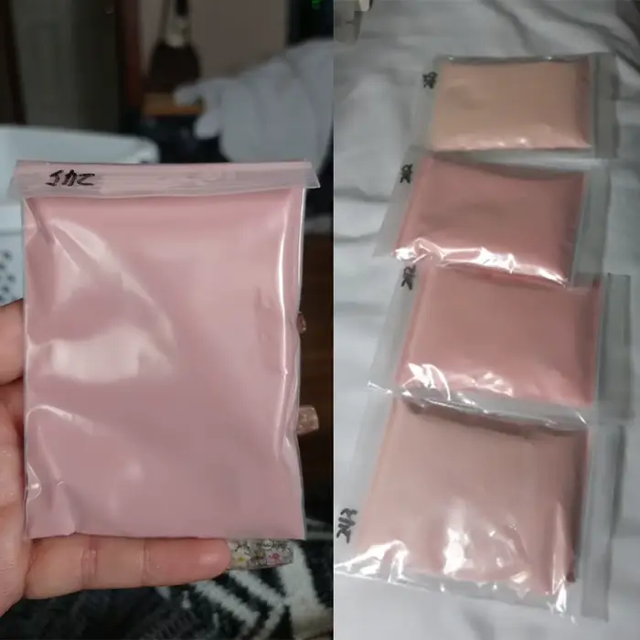 Poudre acrylique nue pour ongles