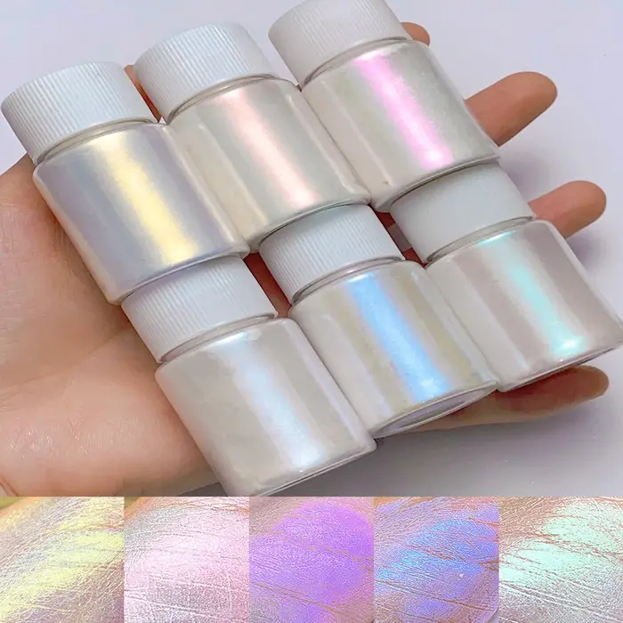 Poudre de Manucure Chromée N64.6 Couleurs/Ensemble