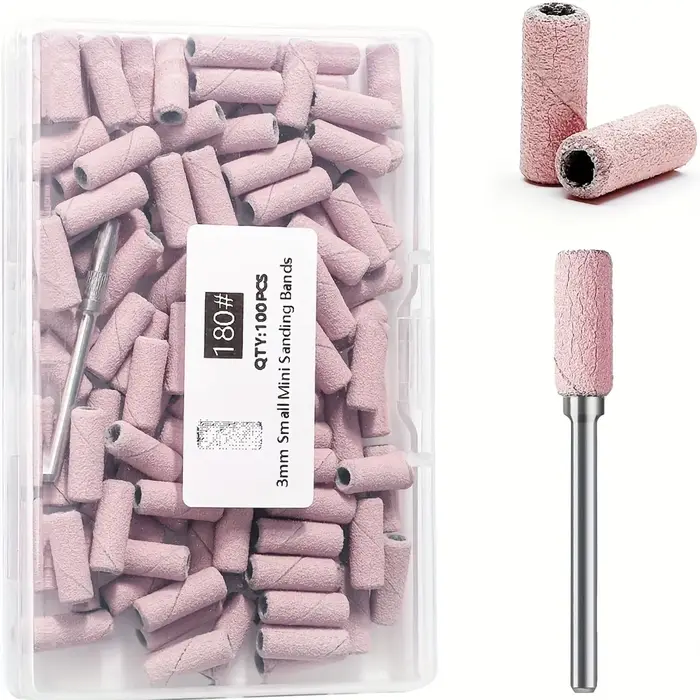 Bandes de ponçage professionnelles pour perceuse à ongles