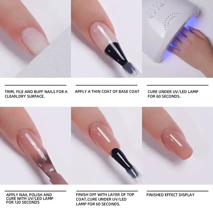 Vernis à ongles gel laiteux XEIJAYI Ice Jelly
