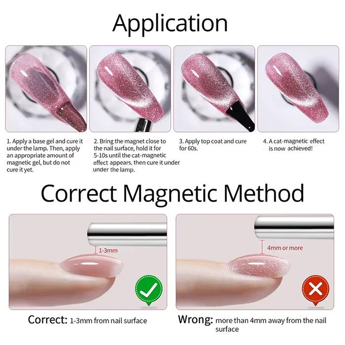 UR SUGAR – vernis à ongles Gel magnétique chat