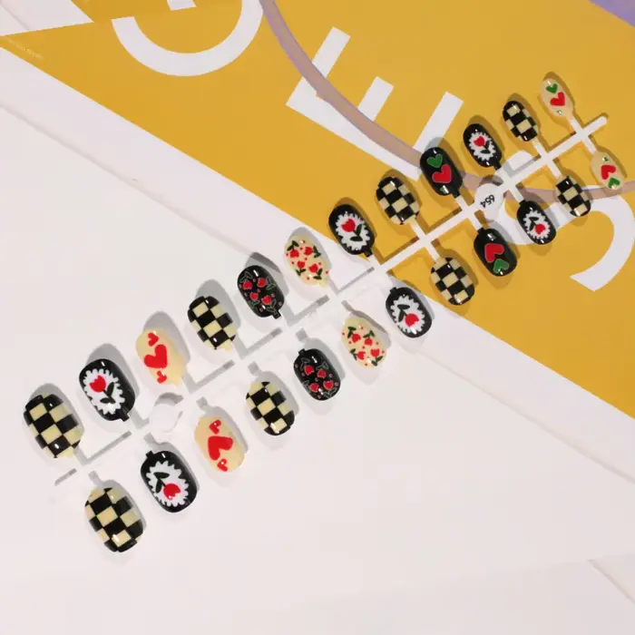 Faux ongles mignons pour enfants