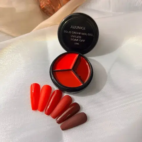 3 en 1 peinture Gel Super Texture crémeux épais paillettes gelée couleur Gel tremper UV LED crème solide ongles Gel vernis pour Nail Art