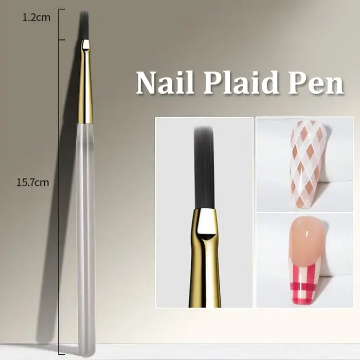 Pinceau de peinture pour nail art, stylo à lignes acryliques, pinceaux pour rayures, grilles, fleurs, papillons, dessin, aquarelle, gel UV, design DIY, manucure