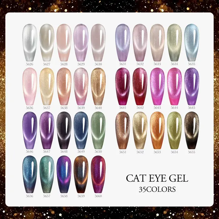 VENALISA 10ml Gel oeil de chat vernis à ongles Ultra étincelle paillettes Gel HEMA gratuit TPO