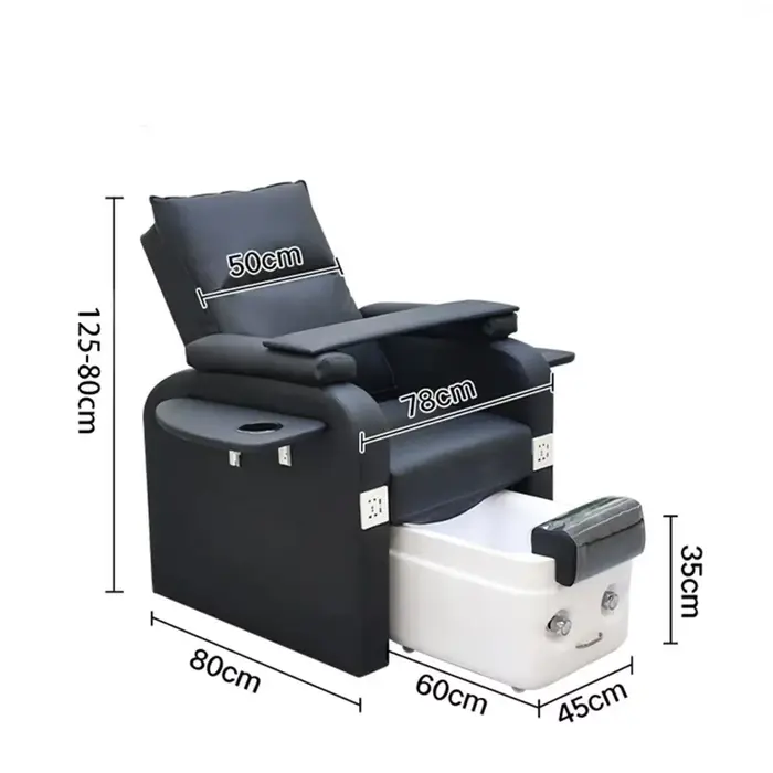 Chaise de Spa de pied populaire manucure Spa chaise de pédicure moderne et luxueuse multifonction Sa