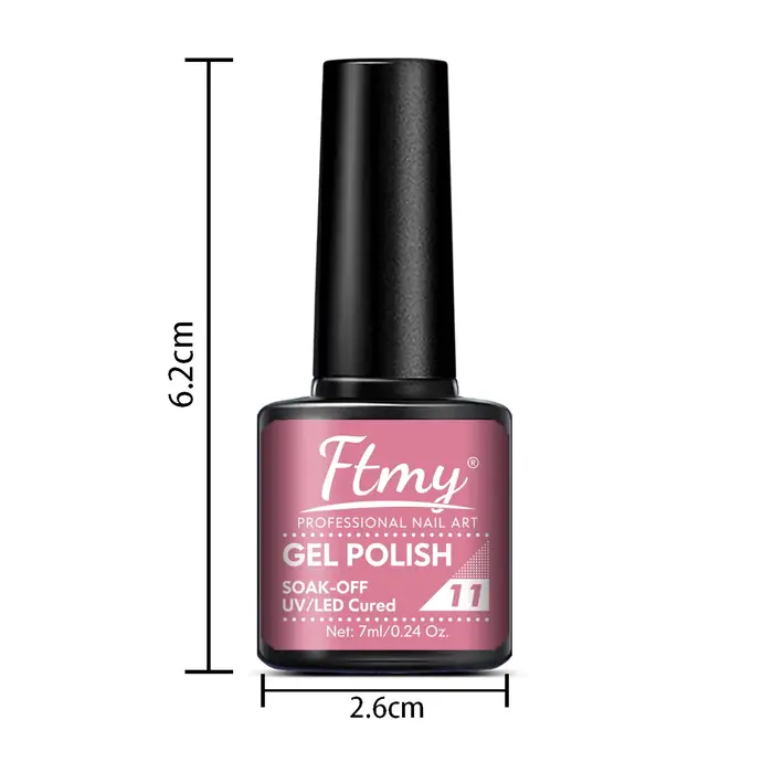 Vernis à ongles Gel couleurs vives et vibrantes