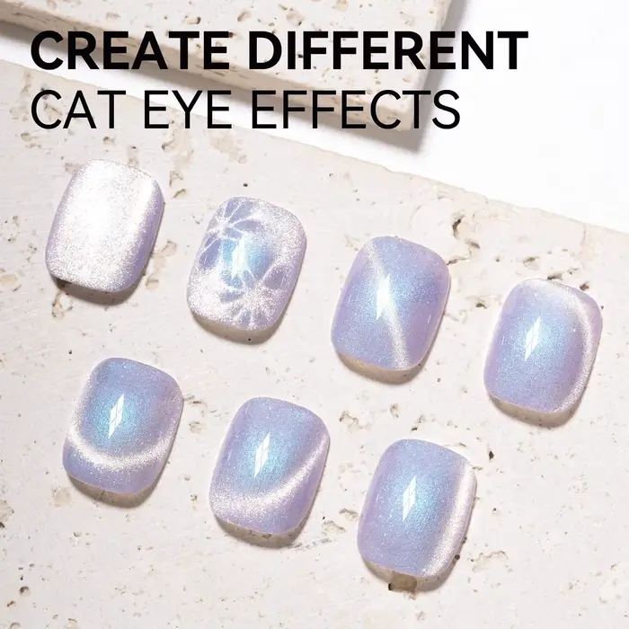 10ml Aurora violet oeil de chat Gel hiver nord brillant magnétique Gel vernis tremper UV LED Gel