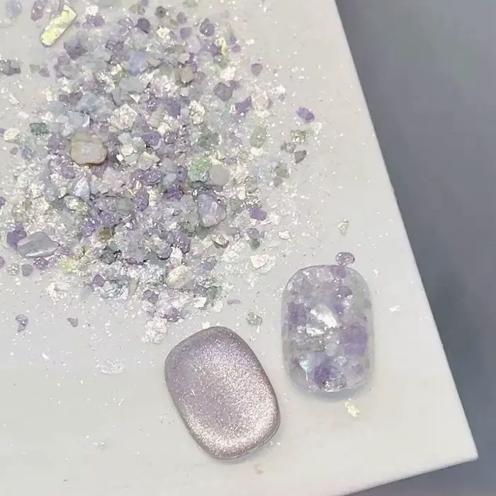 Paillettes Aurora Laser pour Nail Art