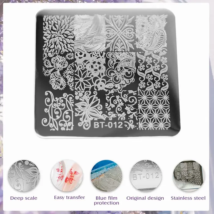 Biutee 2025 Nail Art estampage Gel débutant acrylique Kit d'ongles spécial polissage impression ongles conception Gel