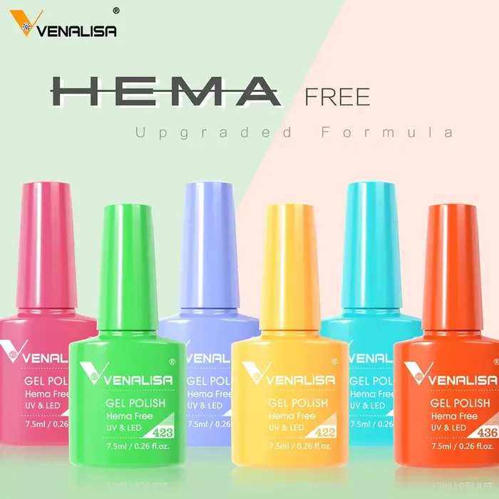 Venalisa vernis à ongles Gel 7.5ml HEMA gratuit tremper UV LED Gel