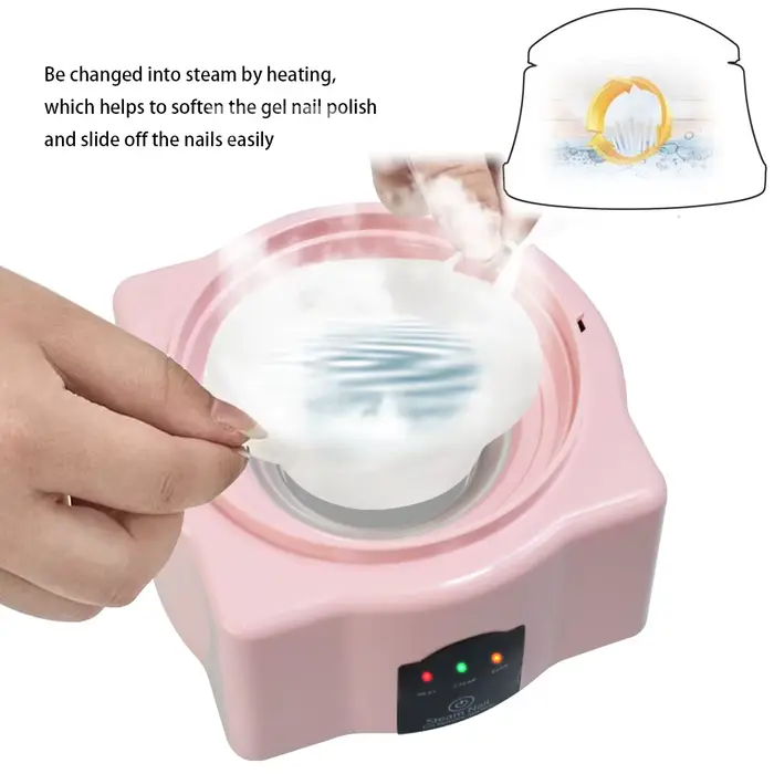 Dissolvant Électrique à Vapeur pour Verhéritage à Ongles Gel Acrylique