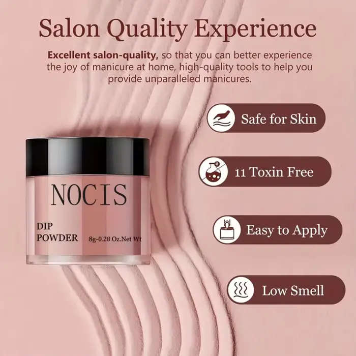 Kit de poudre à ongles 20 couleurs avec liquide