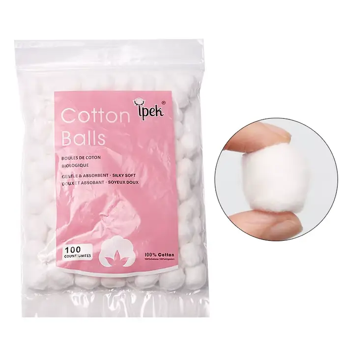 Dissolvant de vernis à ongles en laine de coton, nettoyeur pour Nail Art, outils de manucure, IkBook