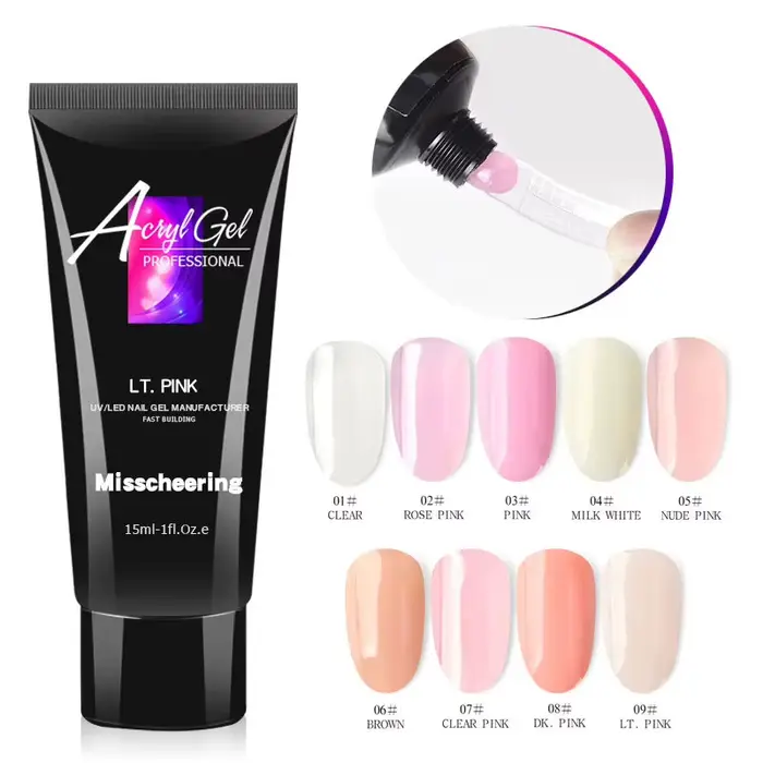 15/30ml 1 pièces vernis Gel acrylique pour ongles construction rapide