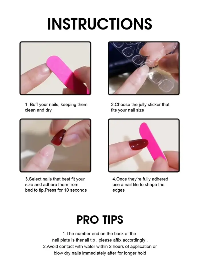 24 faux ongles de pieds roses style français carrés, faux ongles d'été à presser, patchs d'ongles artificiels tendance