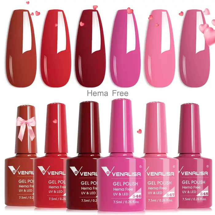 VENALISA – ensemble de vernis Gel Semi-Permanent