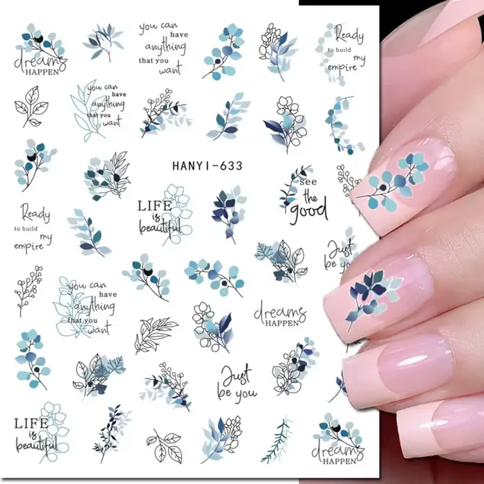 Autocollants 3d pour Nail Art