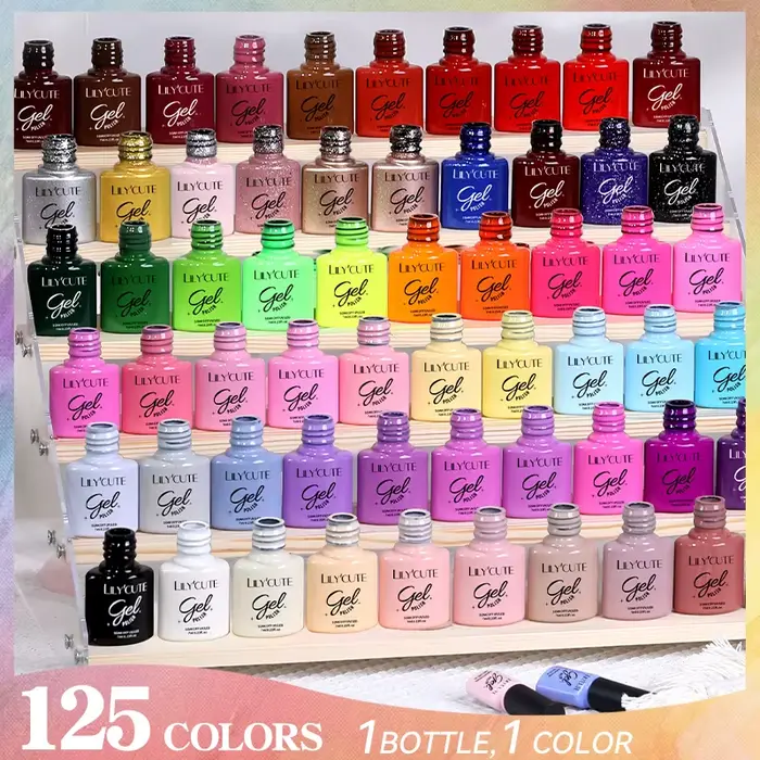LILYCUTE 7ml Vernis à ongles Gel Fluorescent été néon rouge vert Vernis Semi Permanent UV Gel Vernis Nail Art manucure pour les ongles