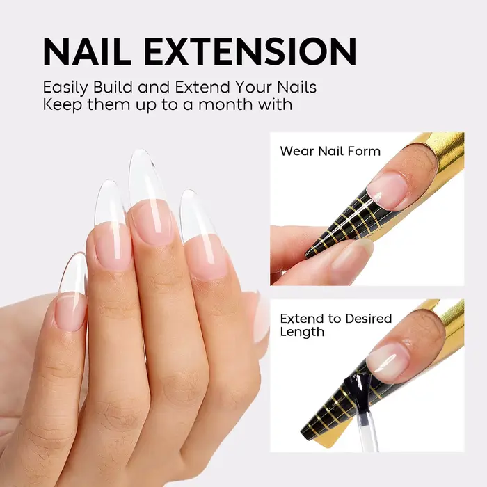 PUENTE 15ML Gel de construction transparent pour ongles