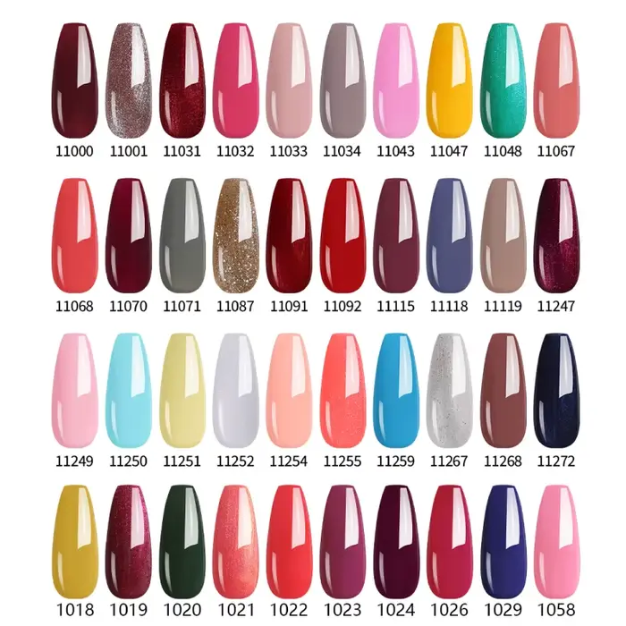 NAILCO rouge couleurs série 15ML vernis à ongles Gel fournitures