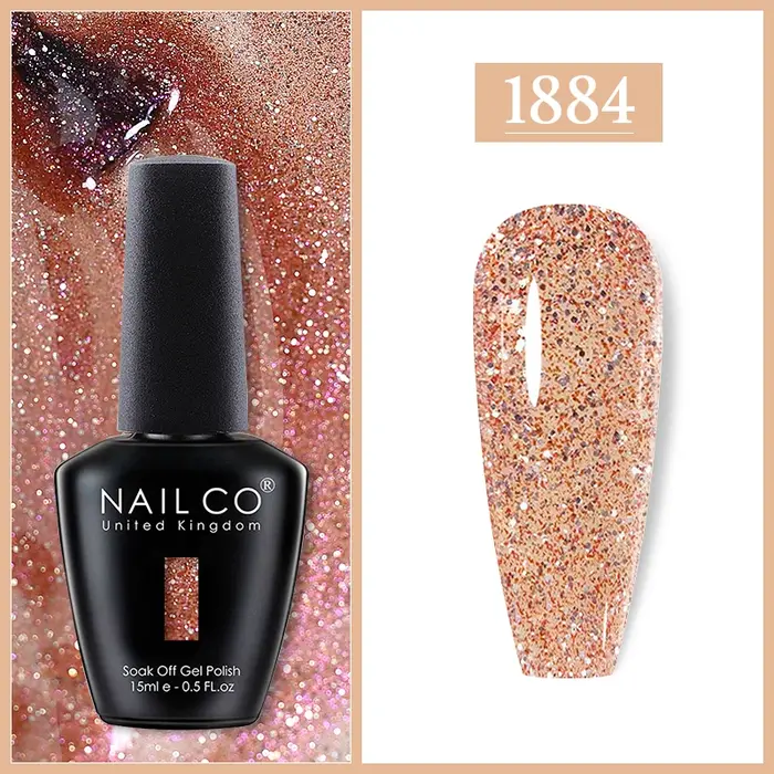 NAILCO 15ml couleur rouge Gel vernis à ongles Semi Permanent