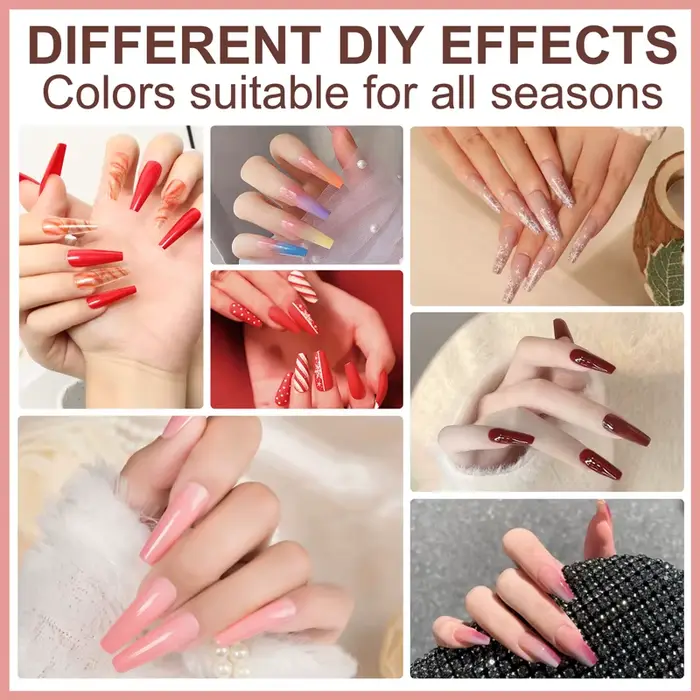 Kit professionnel de vernis à ongles Gel