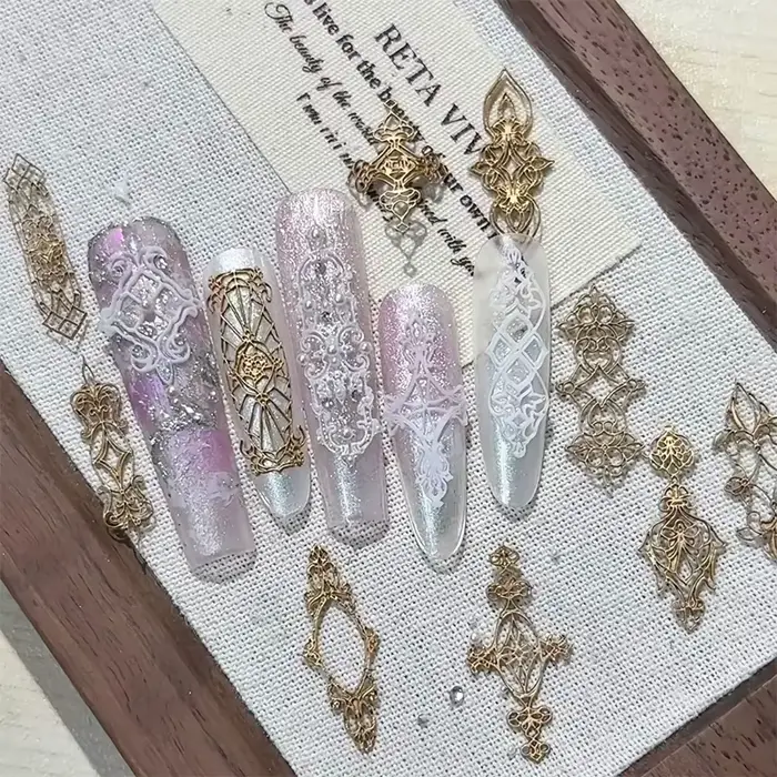 Moule à ongles en Silicone