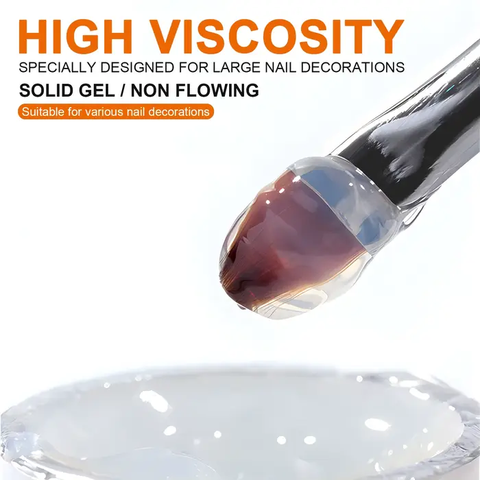TWOING 8g/15g Gel de colle à ongles collant Super fort pour strass décorations d'art d'ongle sans lingette bricolage gemme adhésif Gel UV fonctionnel