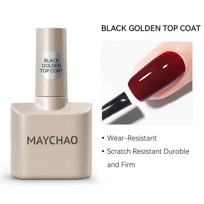 MAYCHAO vernis à ongles Gel sans lingette couche de finition