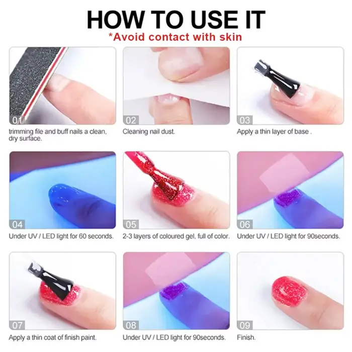 Vernis à ongles Gel blanc laiteux Pudding