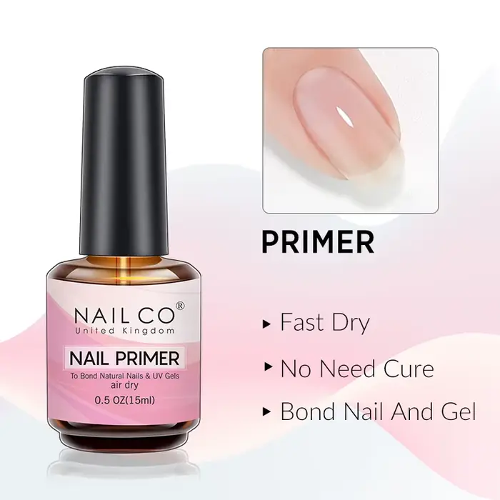 NAILCO 15ml Air séchage rapide apprêt pour ongles Gel Nail Art Gel laque Vernis Gel déshydratant lon