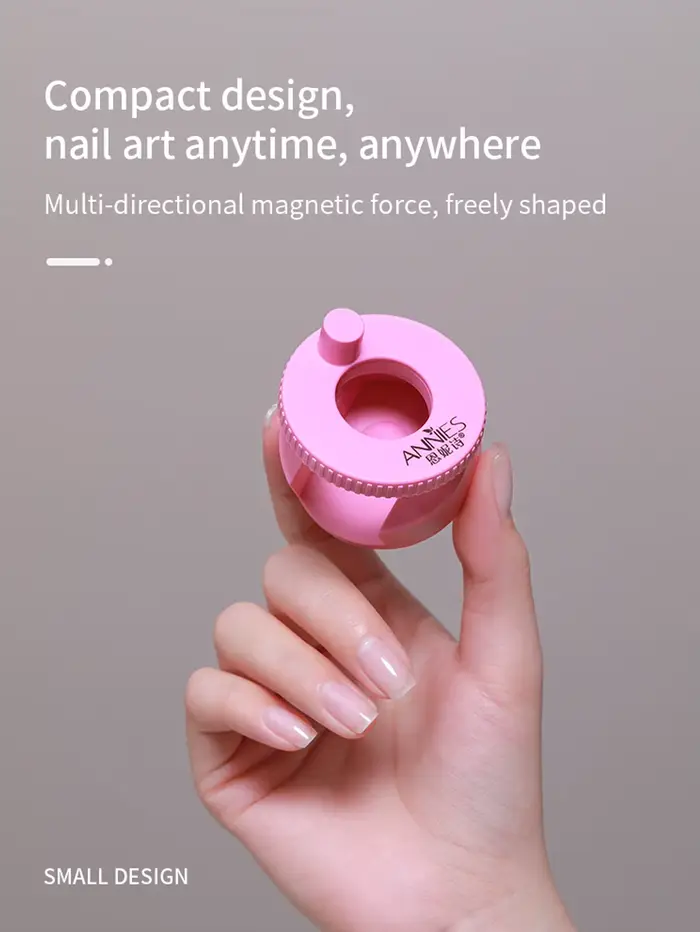 Outil magnétique à aspiration automatique pour nail art œil de chat