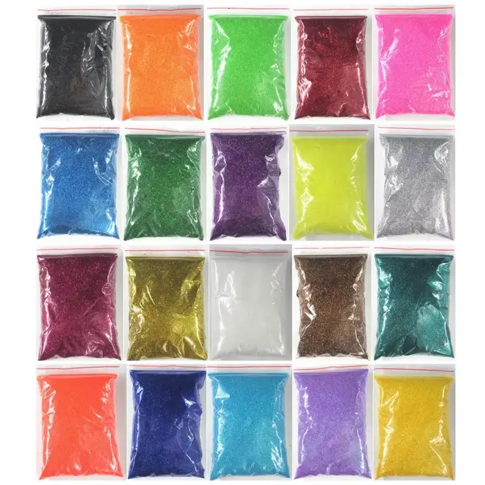 Poudre pailletée extra fine pour ongles