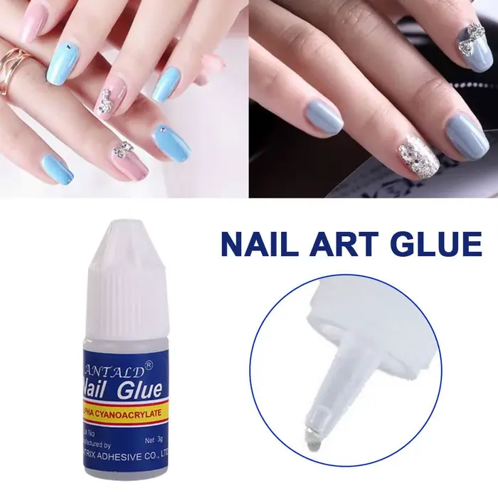Colle à Ongles à vaccage Rapide pour Faux Ongles