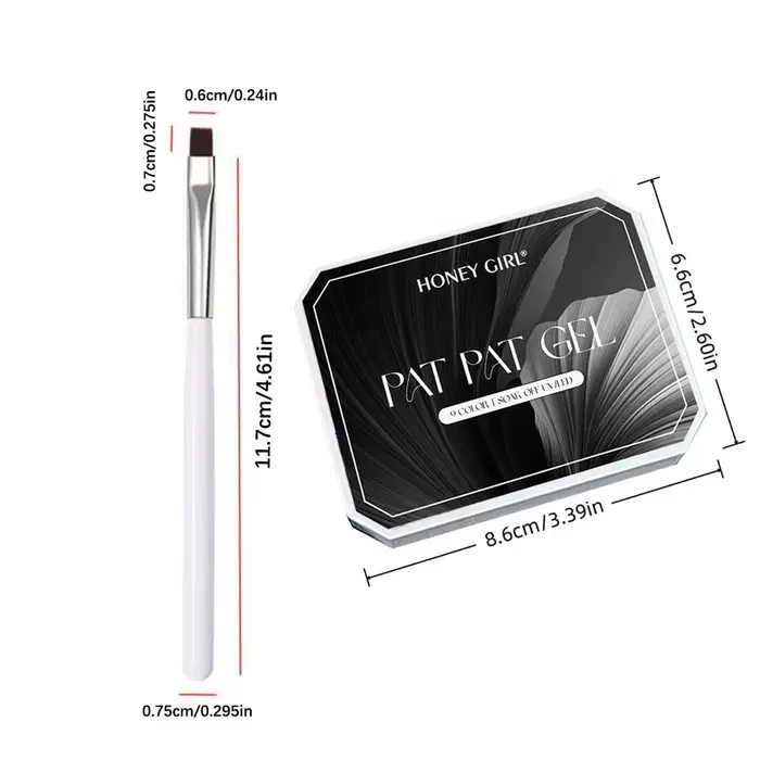 1 set/2 pièces Gel vernis à ongles noir et blanc
