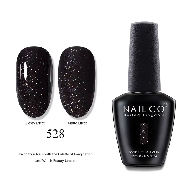 NAILCO 15ml brun ongles Art couleur rouge Gel vernis à ongles Semi-permanent UV Gel vernis café manu