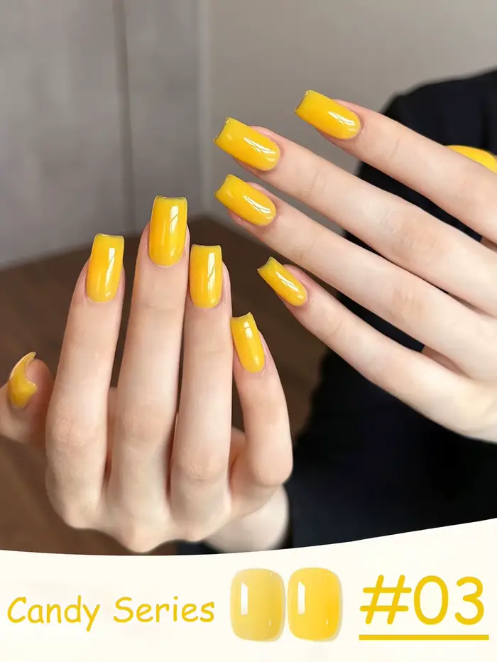 1-8PCS WS Vernis à ongles gel printemps-été rose bleu vert 2026 Dopamine Ice Transparent Nail Art Fo