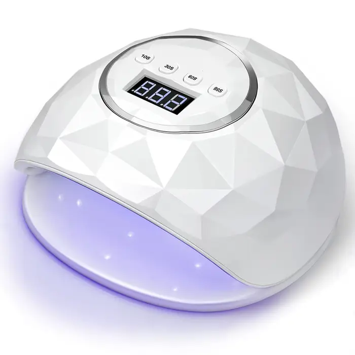 Lampe LED UV pour le séchage des ongles lampe de manucure avec fonction de mémoire affichage LCD lampe à ongles LED professionnelle pour outils de Salon d'art des ongles